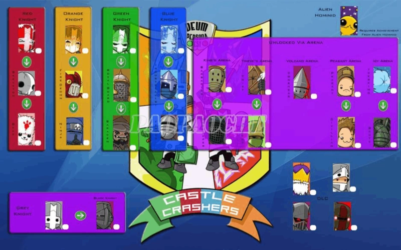 城堡破坏者隐藏人物