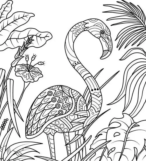 20张可爱动物主题线描装饰画,感受线条在艺术表现中的别样魅力!