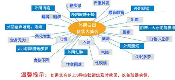 外阴白斑的症状有哪些呢