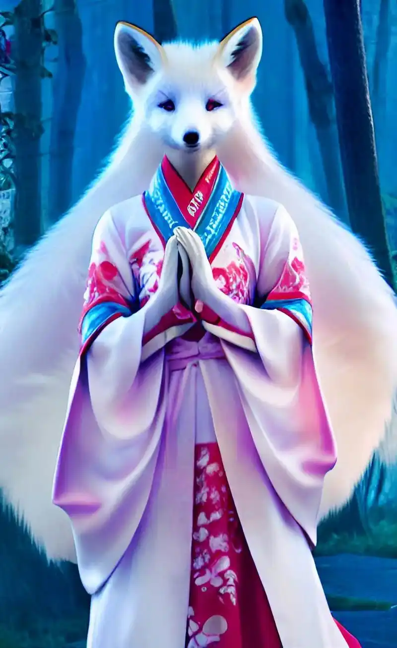 给你不一样的视觉效果,千年之狐.#图文伙伴计划 #壁纸 #a - 抖音