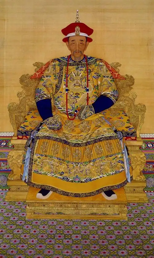 清朝康熙皇帝朝服画像第25张
