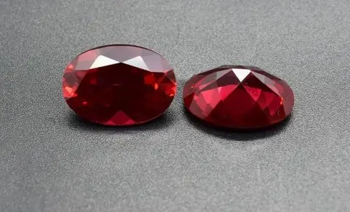 仿天然红宝石戒面裸石椭圆形a货项链吊坠戒指镶嵌厂家批发