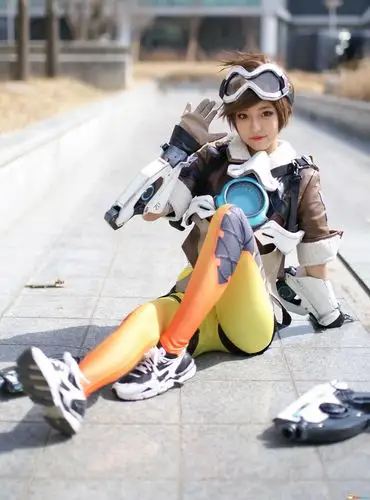 《守望先锋》猎空高还原度cosplay