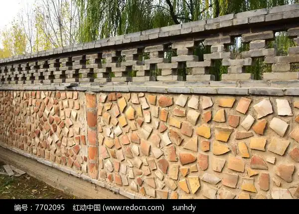 个性的农村围墙摄影