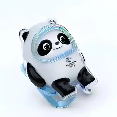 冰墩墩高清建模3位图