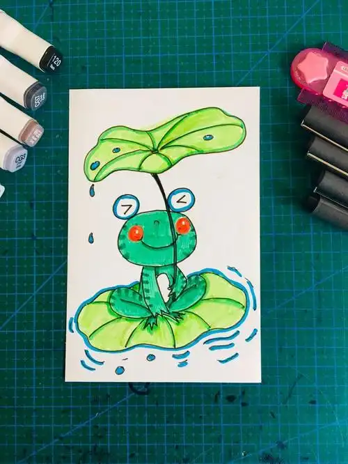 绘画作品初中马克笔画(绘画作品初中马克笔)-天晟网