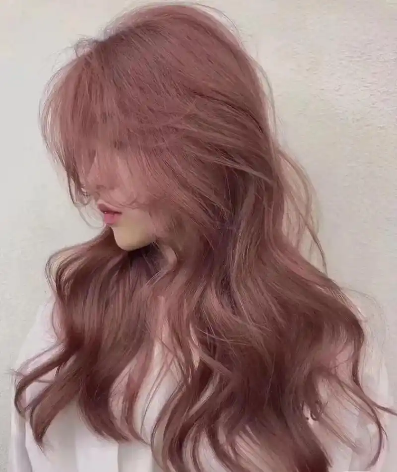 夏日灵动俏皮粉棕系列 #神仙发色 #发色头像 #网红潮色 - 抖音