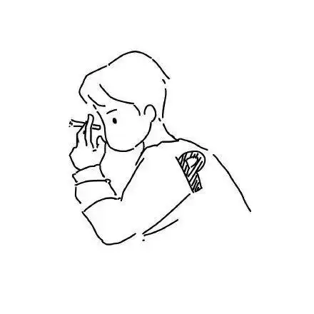 男头|极简黑白线条男生头像