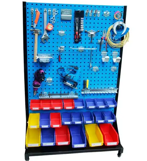 工具物料整理架方孔挂板百叶挂板物料架