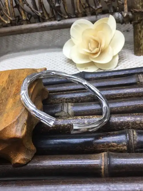 傣银相随银手镯939574239