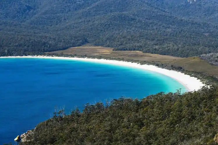 岛屿西部的温带雨林,澳大利亚政府在这里设立了"西塔斯马尼亚国家公园
