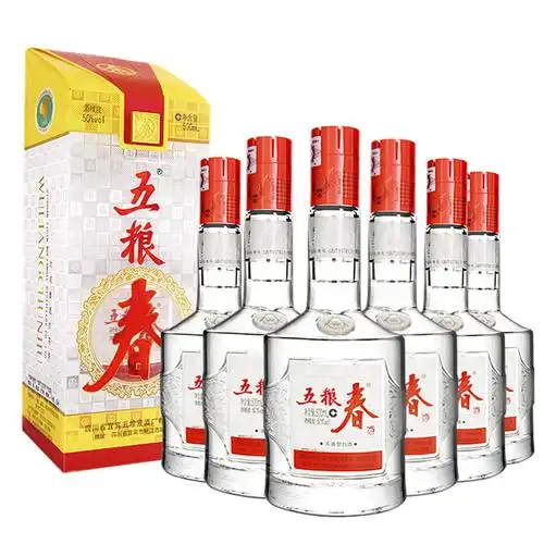 五粮液五粮春50度浓香型白酒500ml6瓶整箱装