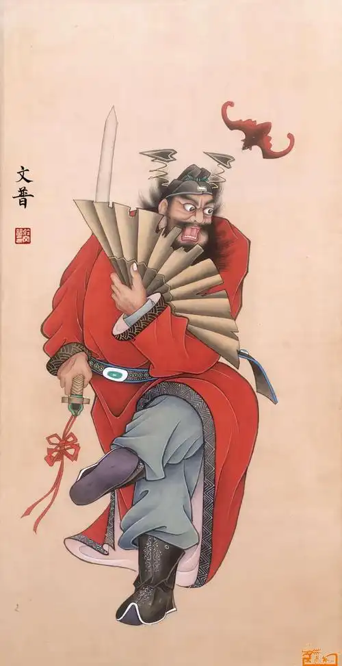 名称:钟馗                     规格:134x64