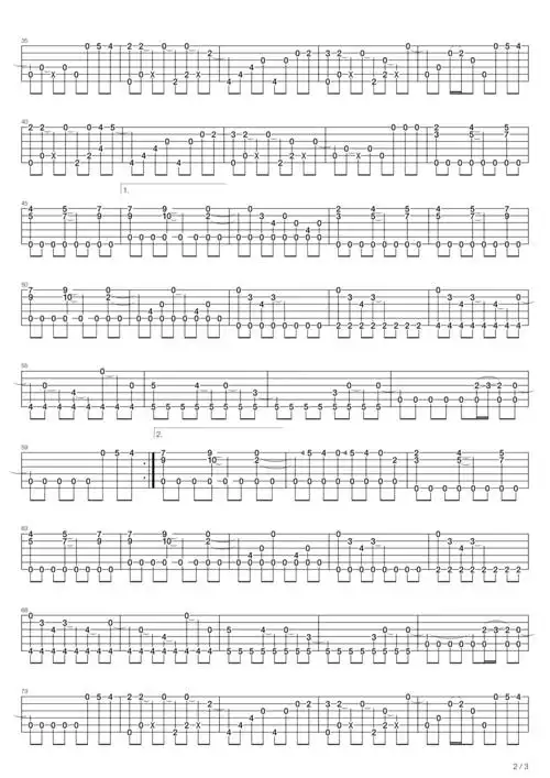 岸部真明timetravel吉他谱