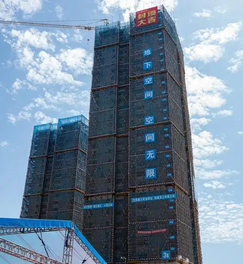 江油明月岛·阅江台项目首栋主体结构顺利封顶