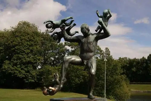 欧洲游 挪威～维格兰雕塑公园