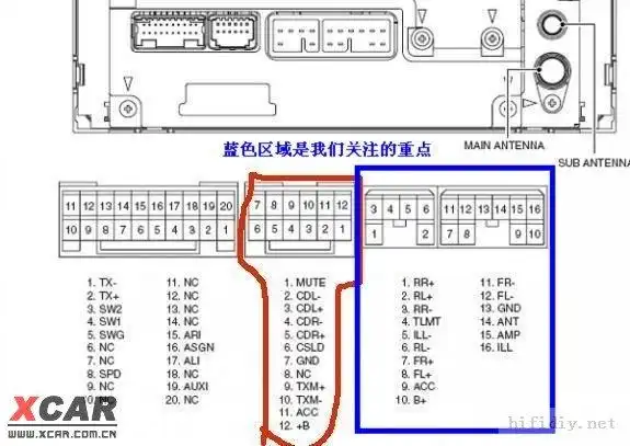 69 论坛技术讨论专区 69 汽车hifi论坛 69 请教,霸道车机接线图