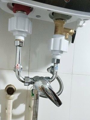 电热水器混水冷热冷热水水龙头开关全铜阀明装阀淋浴浴缸淋浴龙头