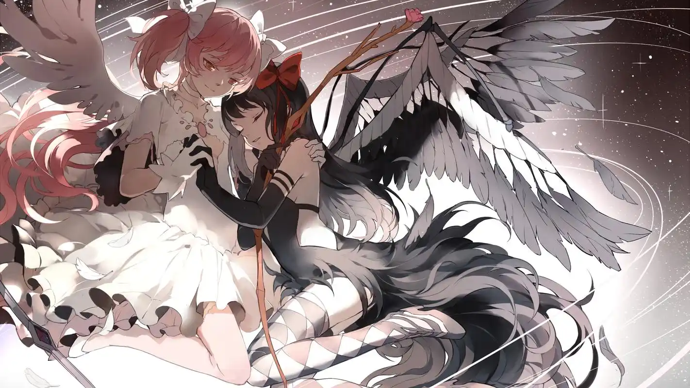 天使or恶魔 怎么选#二次元美图# #动漫美图