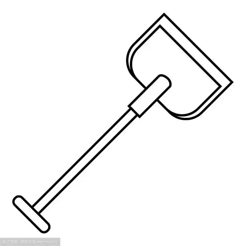 铲图标轮廓样式