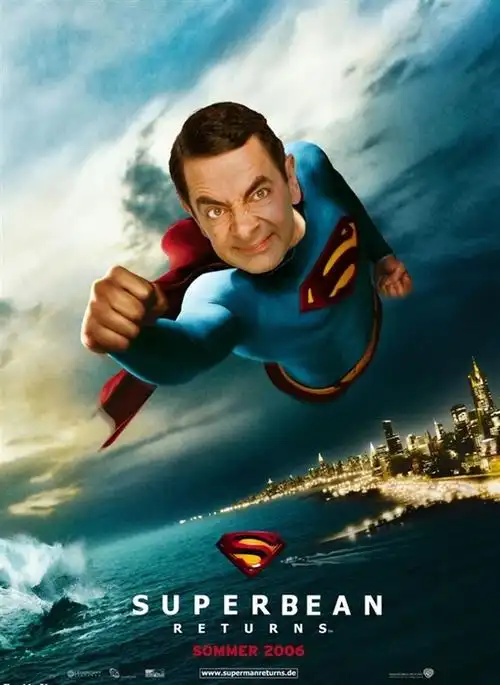 只怪表情太丰富 憨豆先生被各种ps毫无违和感