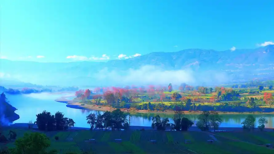 保山市富饶美丽的潞江坝 保山市文化和旅游局 供图