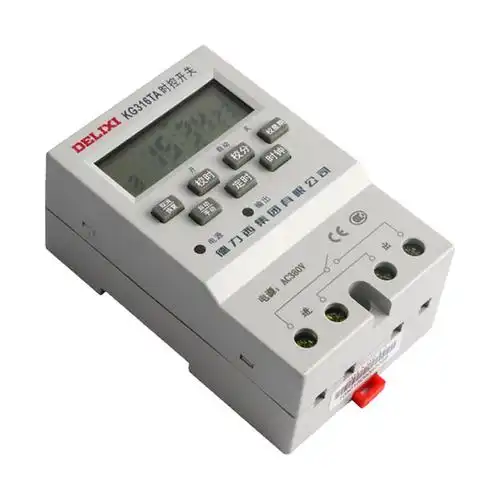 德力西微电脑时控kg316ta定时开关自动定时器220v16定时器