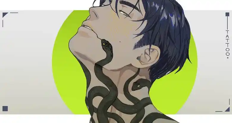 tattoo|nyan的纹身人物插画图片