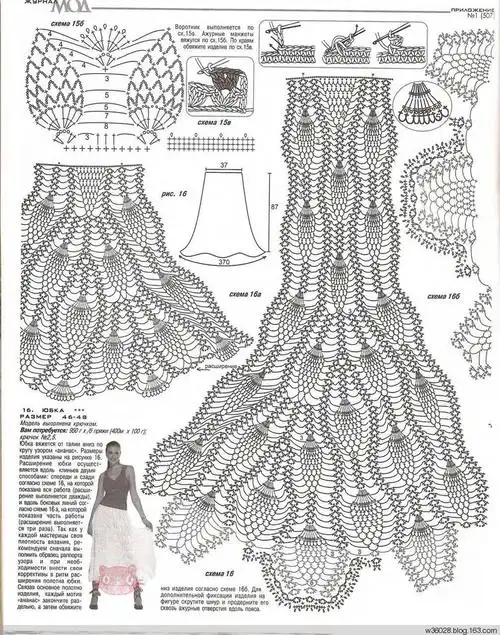 【转载】菠萝钩裙