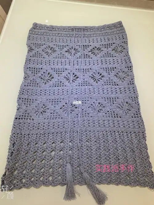 36615:图解参考月华背心#手工钩针编织  #钩针  #钩针图解  #裙子