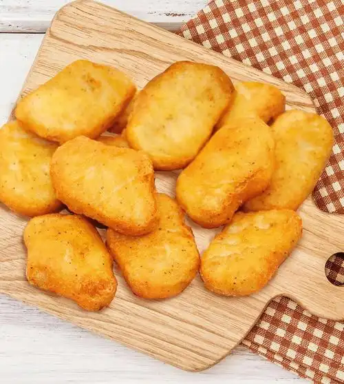 一口大满足的黑椒鸡块