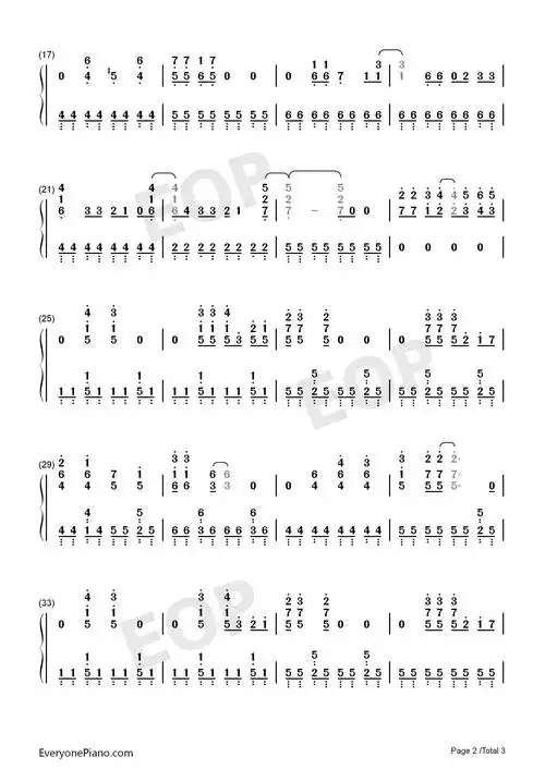 高斯奥特曼-ウルトラマンコスモス双手简谱预览2-钢琴谱文件(五线谱