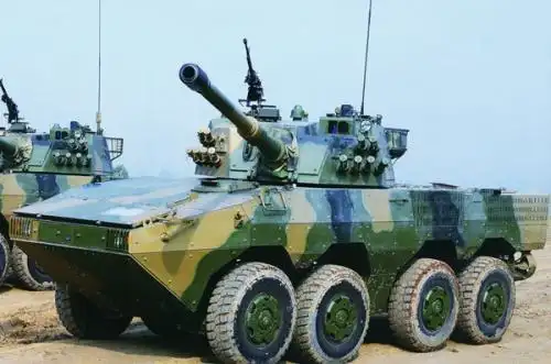 其作战性能在02式100毫米轮式突击炮之上,成为我军机械化反坦克的主力