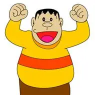 胖虎头像图片大全可爱的哆啦a梦胖虎头像