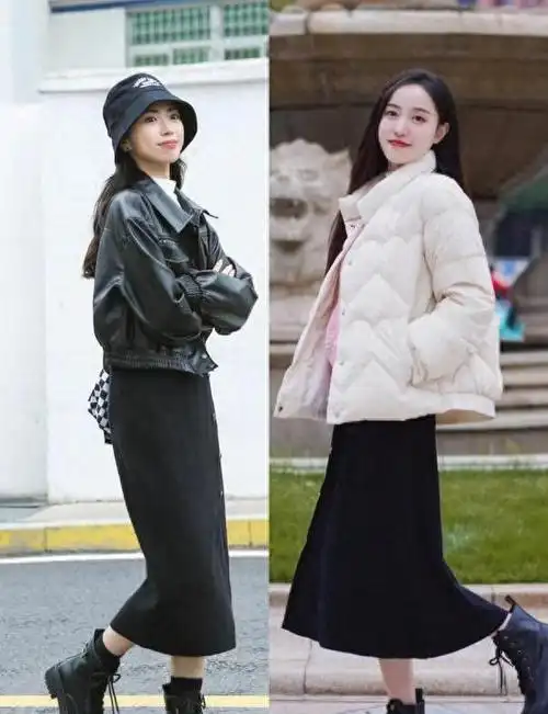 如果你还在为穿什么而困扰,那么千万不要错过"裙子马丁靴"的搭配!