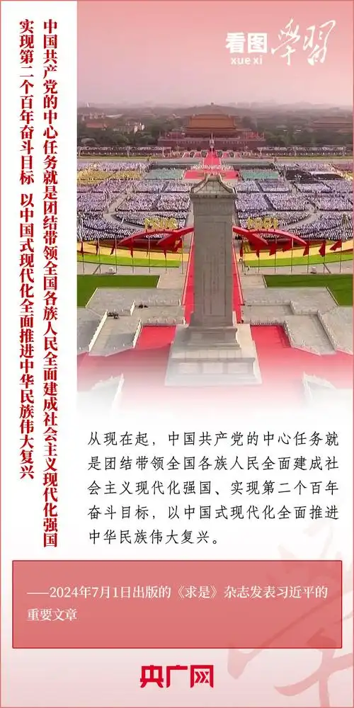 看图学习丨深刻把握新时代新征程党的使命任务