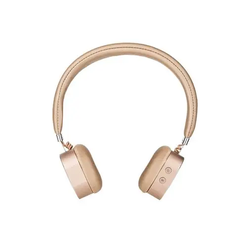 miniso名创优品 蓝牙运动耳机电脑头戴式手机运动音乐跑步金属蓝牙头