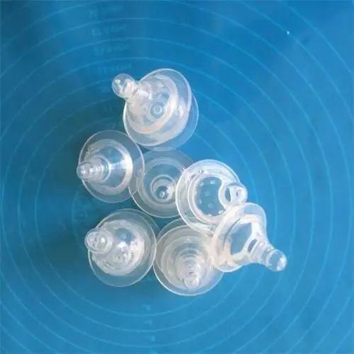 定制高透明固态硅胶奶嘴