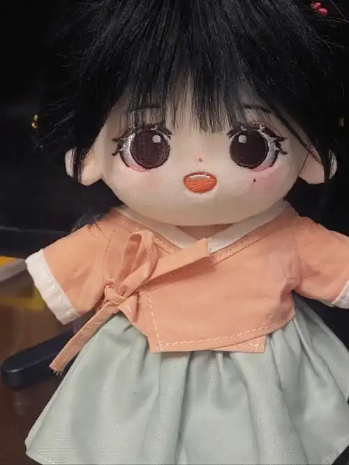 珍莉01挑了99颜色的韩服希望莉莉喜欢93#崔雪莉#棉花娃娃#娃衣