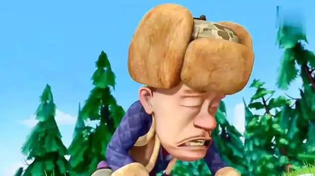 熊出没光头强原来也有这哭天抹泪的时候看着好心酸