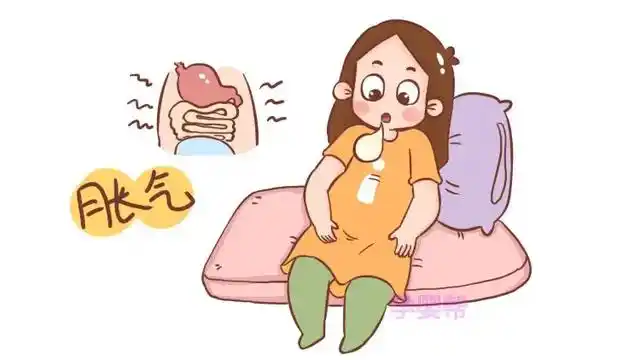 大部分女性在怀孕之后都会出现肚子胀气的症状,有时候吃一点东西就