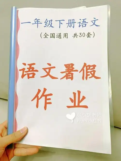 暑假弯道超车语文暑假作业30套