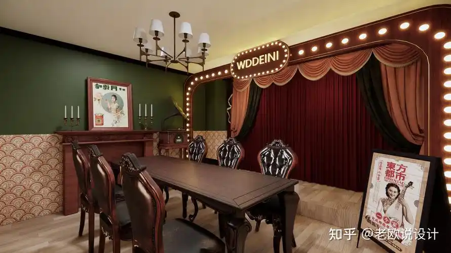 成都市成华区万科金库剧本杀房间共分为5个主题:日式,中式,欧式,民国