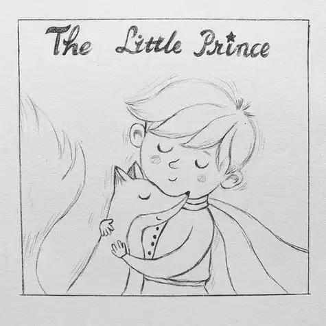 小王子简笔画小王子简笔画简单又帅