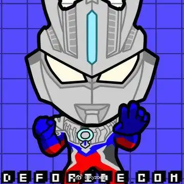 欧布奥特曼简笔画可爱版