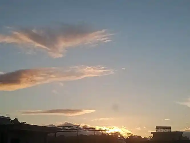 微信背景图#"你就是我的风景"治愈风景图 超爱 特别是美美的日落93