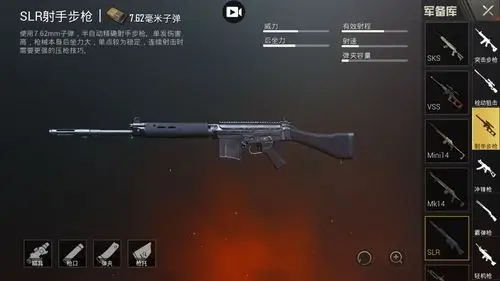 刺激战场12把冷门枪械其中你用过哪几把冷门枪