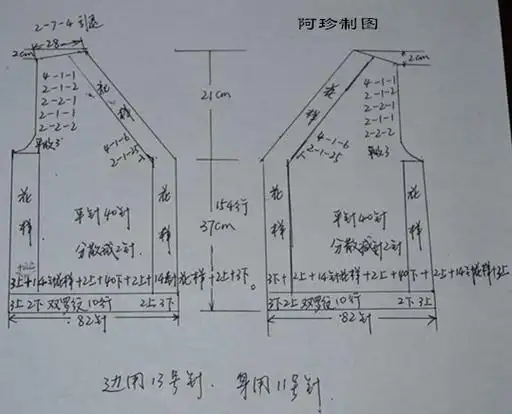 【转载】美丽诺橘红开衫