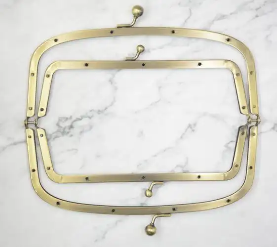 子母口金古铜 口金配件 化妆盒 宴会包 五金配件