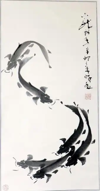 读著名画家马利的画:水墨华滋的狂想